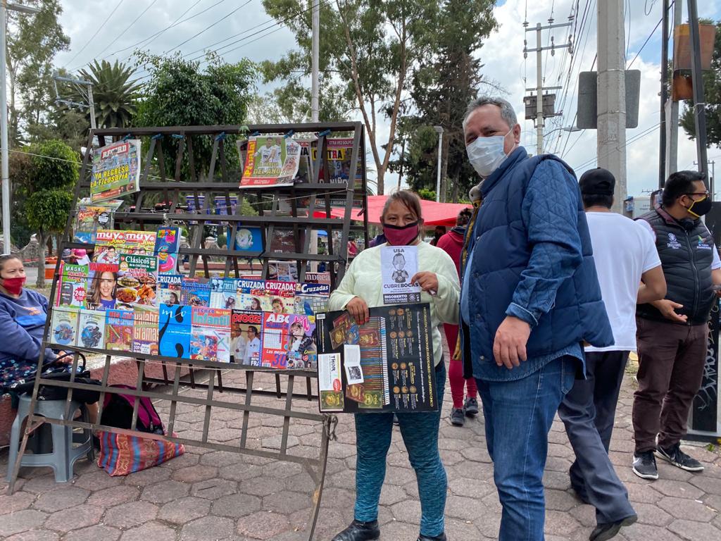Diputado lanza jornada de información para prevenir COVID en mercados y tianguis de Tláhuac