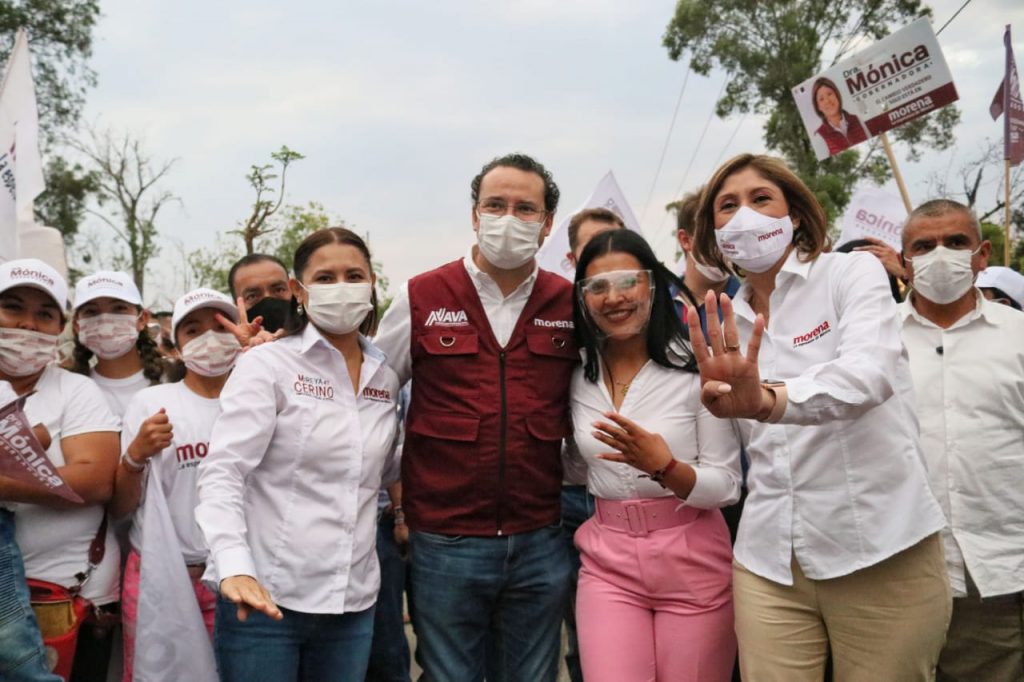 Morena lleva ventaja con encuestas de preferencia en voto con Mónica Rangel en San Luis Potosí