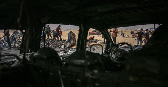 Israel no respeta ni siquiera zona humanitaria en Gaza: Ordena evacuación y ataca