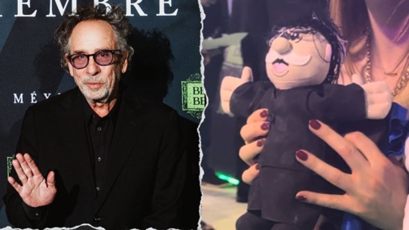 ¡Beetlejuice, Beetlejuice! Le regalan a Tim Burton un SimiBurton; así fue el fan event