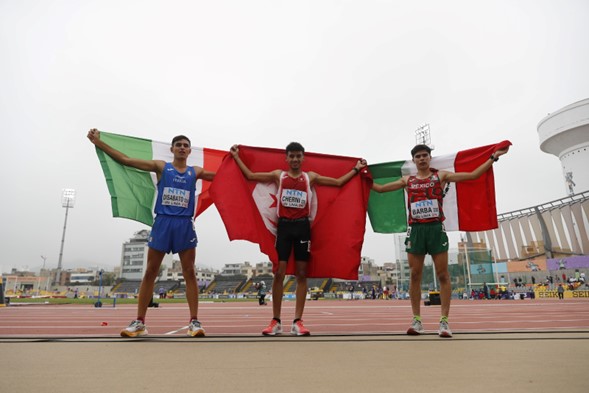 Emiliano Barba con histórica actuación en Mundial U20 🥇🥇