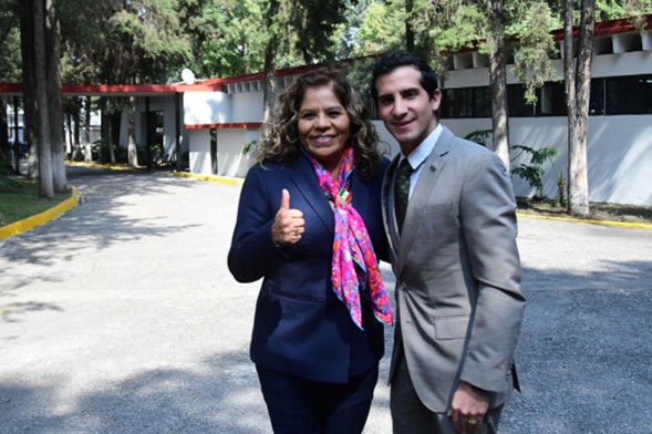 Histórico momento en reelección de María José Alcalá al frente del COM 🏅🏅