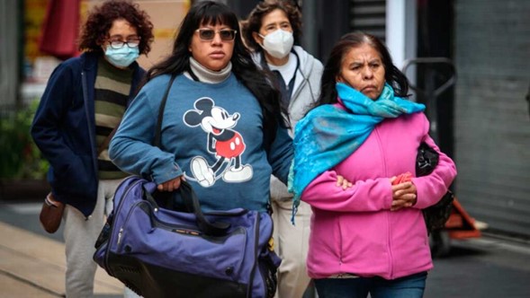 Frente frío No. 10 continúa ocasionando lluvias y descenso de temperatura 🥶🥶