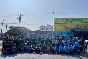 Retiran más de ocho toneladas de desechos de la vía pública en zona norte